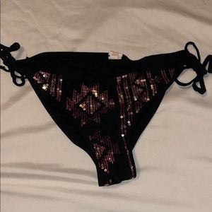 Bikini bottom with sequins